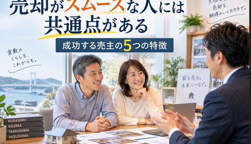 不動産売却がスムーズに進む人に共通する5つの特徴