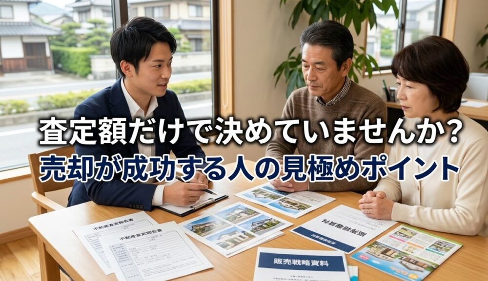 査定額より大切？売却が成功する人が見ているポイントとは
