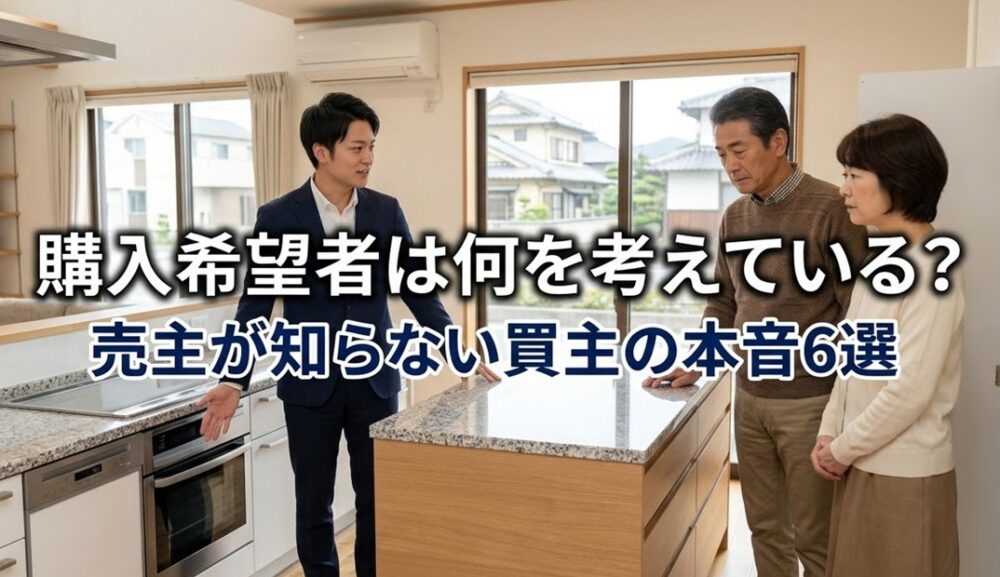 購入希望者は何を考えている？売主が知らない買主の本音6選